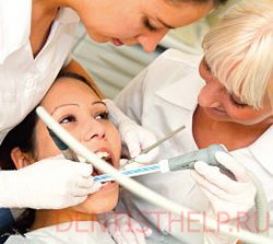 Чистка зубов ультразвуком: технология проведения